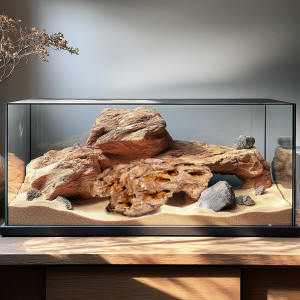 Terrario Dragon Stone M - kryjówka do terrarium 22x15x8cm