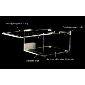 Repti-Zoo Terrarium z akrylu 10x8x6 cm