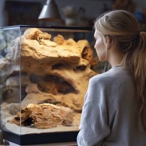 Terrario Dragon Stone S - kryjówka do terrarium 22x12x7cm