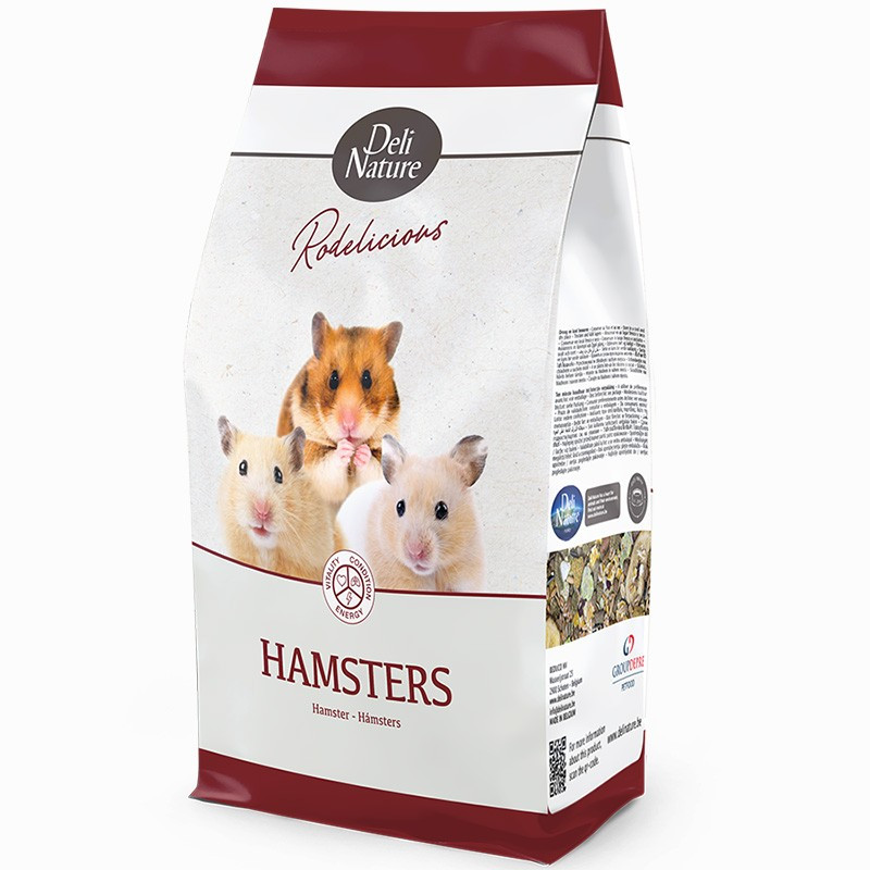 Deli Nature Rodelicious Hamsters - kompletna karma dla chomików 750g