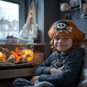 Kruger Meier Happy Starfish – Ozdoba do akwarium 10.5x6x11 cm