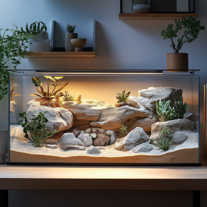 Terrario Stone Circle Bowl L – Miska do Terrarium 17x15x4,5 cm