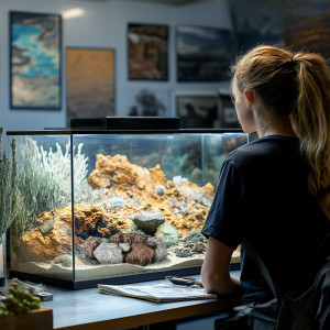 Terrario Stone Circle Bowl L – Miska do Terrarium 17x15x4,5 cm