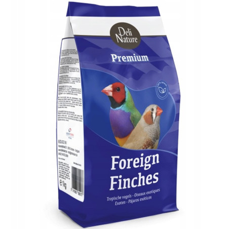 Deli Nature Premium Foreign Finches - mieszanka nasion dla ptaków egzotycznych 1kg