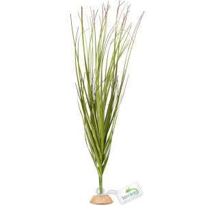 Terrario - Sztuczna roślina do terrarium i akwarium - Wysoka trawa 15x7x41 cm