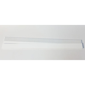 Grzebień przelewowy 42cm Aquario biały