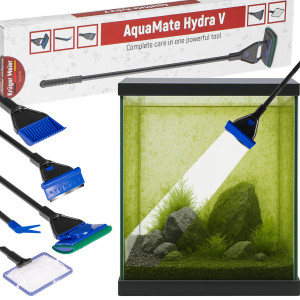 Kruger Meier AquaMate Hydra V - skrobak i czyści do akwarium 5 w 1
