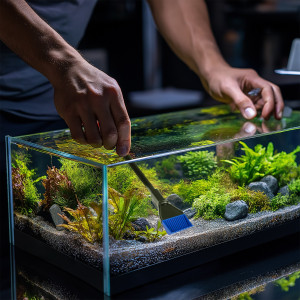 Kruger Meier AquaMate Hydra V - skrobak i czyści do akwarium 5 w 1