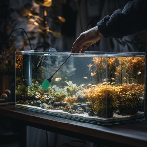 Kruger Meier AquaMate Hydra V - skrobak i czyści do akwarium 5 w 1