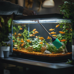 Kruger Meier AquaMate Hydra V - skrobak i czyści do akwarium 5 w 1