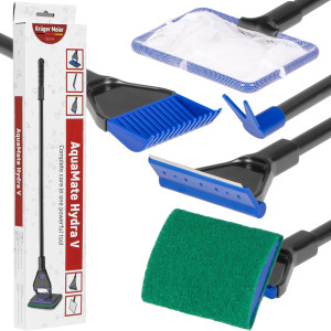 Kruger Meier AquaMate Hydra V - skrobak i czyści do akwarium 5 w 1