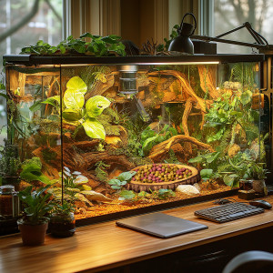 Terrario Tree Ring Bowl M – Miska do Terrarium 12x11x1,5 cm