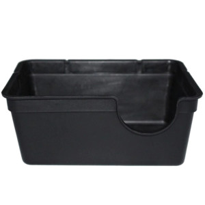 Terrario CubeCave - jaskinia  miska na wodę i pokarm 14x9x5cm