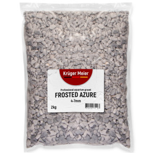 Kruger Meier Frosted Azure 4–7 mm – Żwirek akwarystyczny 2 kg