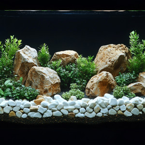 Kruger Meier Thasos Glacier 8–16 mm – Żwirek akwarystyczny 2 kg