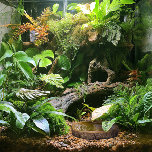 Terrario Tree Ring Bowl S – Miska do Terrarium 9,5x7,5x1 cm