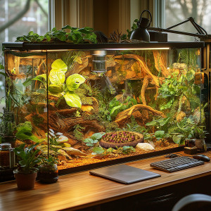 Terrario Tree Ring Bowl S – Miska do Terrarium 9,5x7,5x1 cm