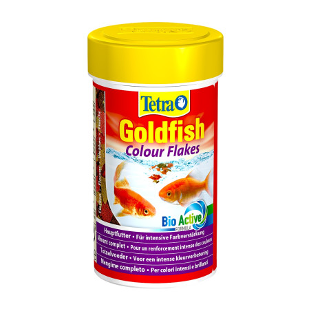 Tetra Goldfish Colour Flakes 100ml - pokarm podstawowy dla złotych rybek