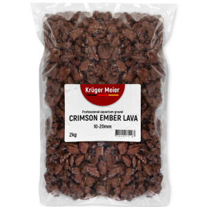 Kruger Meier Crimson Ember Lava 10–20 mm – Lawowe podłoże strukturalne 2 kg