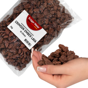 Kruger Meier Crimson Ember Lava 10–20 mm – Lawowe podłoże strukturalne 2 kg