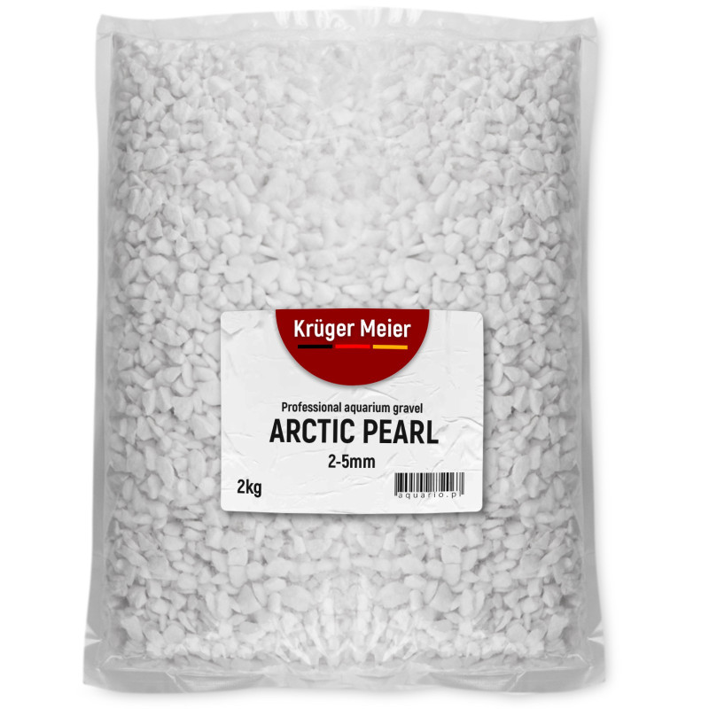 Kruger Meier Arctic Pearl 2–5 mm – Żwirek akwarystyczny 2 kg