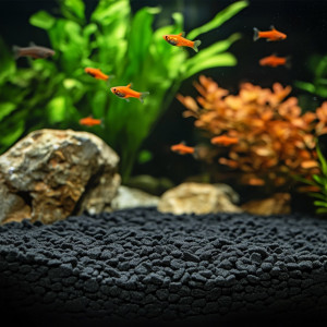 Kruger Meier Onyx Magma Stones 4-8 mm - Żwirek do akwarium 2kg