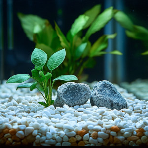 Kruger Meier Ivory Ash Lava 8-16 mm - Żwirek do akwarium 2kg