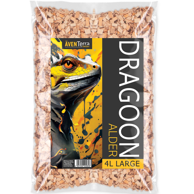 Aventerra Sweden DRAGOON Alder Large 4l - duże zrębki olchowe