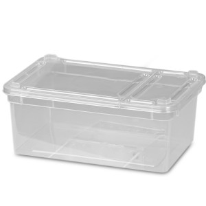 Terrario Reptiland 19x12x7,5cm - przeźroczyste terrarium faunarium