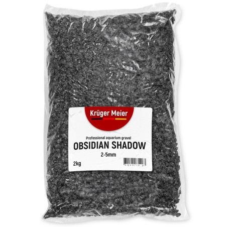Kruger Meier Obsidian Shadow 2–5 mm – Żwirek akwarystyczny 2 kg