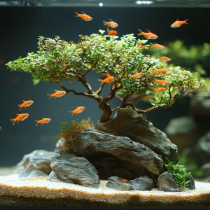 Kruger Meier Amber Glow Quartz 2–3,5 mm – Żwirek akwarystyczny 2 kg