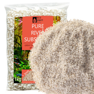 Eco Plant Pure River 1kg - żwirek jasny 1-3mm