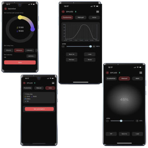 Chihiros B-Series B90 LED Light with Commander - lampa led sterowana aplikacją 90-110cm