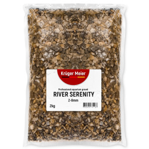 Kruger Meier River Serenity 2–8 mm – Żwirek akwarystyczny 2 kg