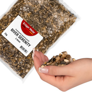 Kruger Meier River Serenity 2–8 mm – Żwirek akwarystyczny 2 kg