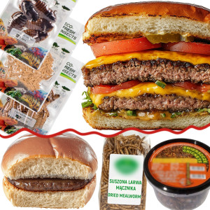 ProBugs Eco-Fresh Superworm 20g - świeże larwy drewnojada