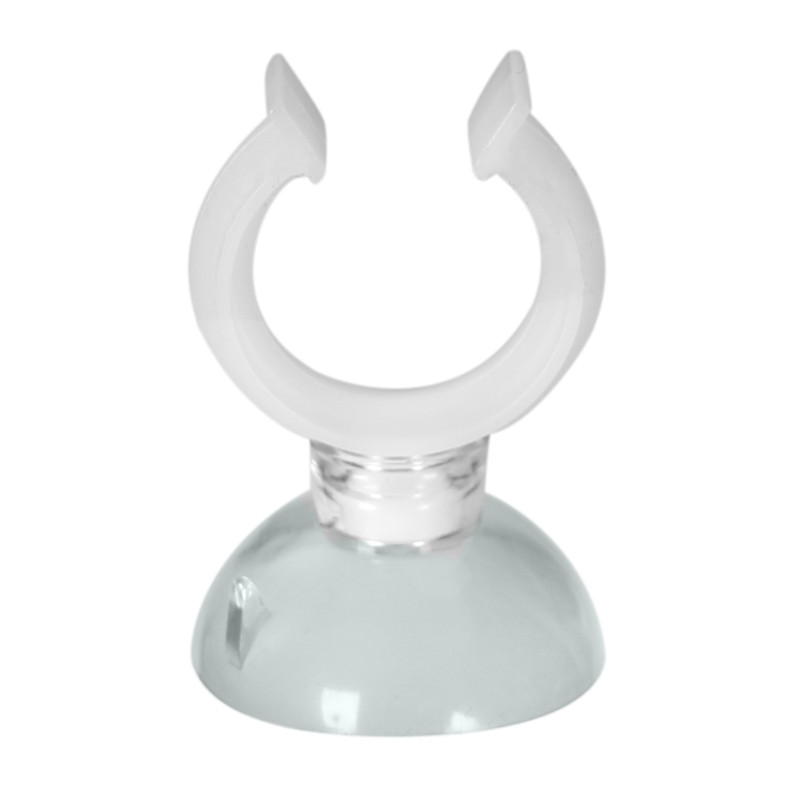 Przyssawka na wąż 16/22mm biała