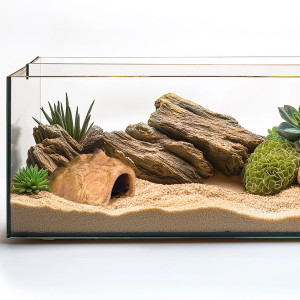 Terrario Rock Shelter bez dna - kryjówka do terrarium 22x13x8,5cm