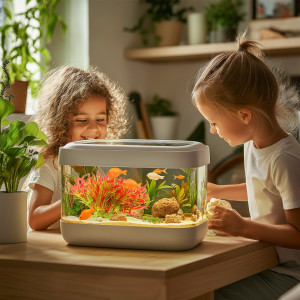 Kruger Meier Plant Pink Grass - roślinka sztuczna