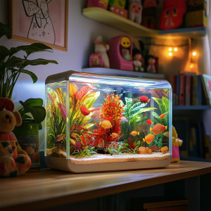 Kruger Meier Plant Red Bush - roślinka sztuczna