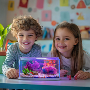 Kruger Meier Plant Mini Grass Violet - roślinka sztuczna