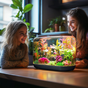 Kruger Meier Plant Mini Grass Pink - roślinka sztuczna