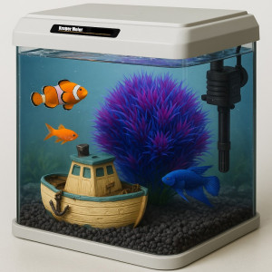 Kruger Meier Como Aquarium 16l - Gotowy zestaw akwarystyczny