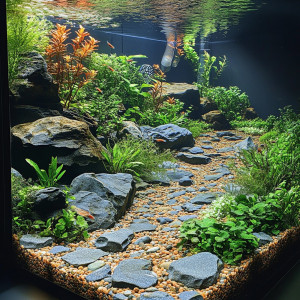 Kruger Meier Amber Glow Quartz 2-5 mm - Żwirek do akwarium 2kg