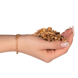 Kruger Meier Amber Glow Quartz 2-5 mm - Żwirek do akwarium 2kg