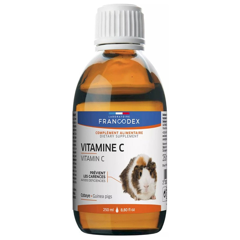 Francodex Witamina C Dla Świnek Morskich – suplement profilaktyczny 250 ml