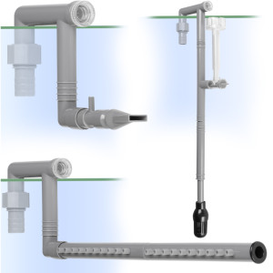 Kruger Meier Fluxion Elite 1200 UVC PRO - filtr zewnętrzny z lampą UV do akwarium 100 - 250 litrów