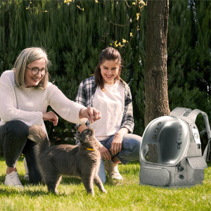 Furrever Friends Citty Grey - plecak transporter dla kota i psa