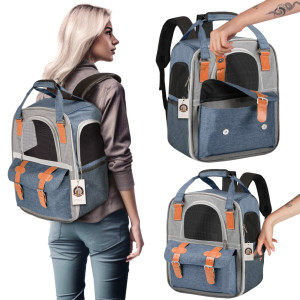Furrever Friends Citfit Blue - plecak transporter dla kota i psa