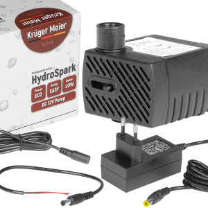 Kruger Meier HydroSpark All Connect - pompa wody 300l/h 12V i 230V